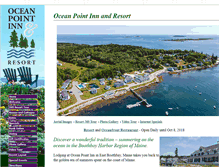 Tablet Screenshot of oceanpointinn.com